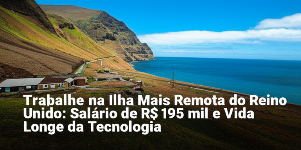 Trabalhe na Ilha Mais Remota do Reino Unido: Salário de R$ 195 mil e Vida Longe da Tecnologia