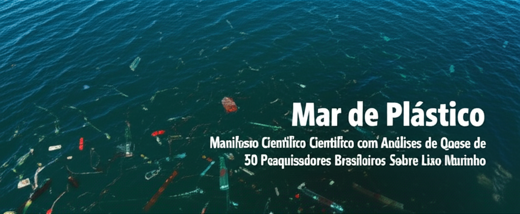 Livro “Mar de Plástico” é Manifesto Científico com Análises de Quase 50 Pesquisadores Brasileiros Sobre Lixo Marinho