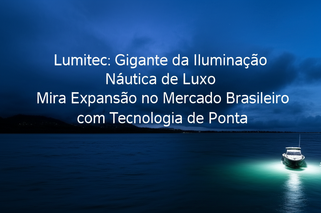 Lumitec: Gigante da Iluminação Náutica de Luxo Mira Expansão no Mercado Brasileiro com Tecnologia de Ponta
