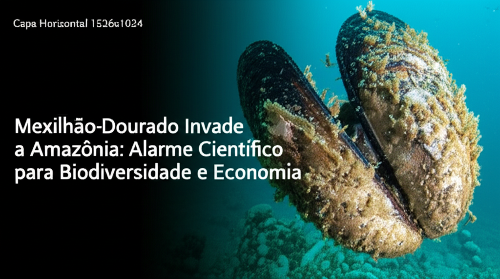 Mexilhão-Dourado Invade a Amazônia: Alarme Científico para Biodiversidade e Economia