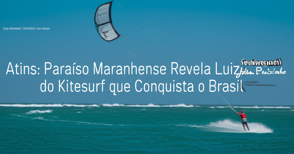 Atins: Paraíso Maranhense Revela Luizinho, Jovem Prodígio do Kitesurf que Conquista o Brasil