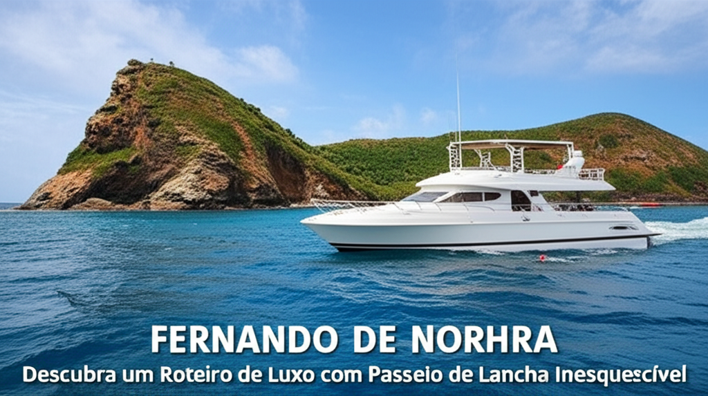Fernando de Noronha: Descubra um Roteiro de Luxo com Passeio de Lancha Inesquecível