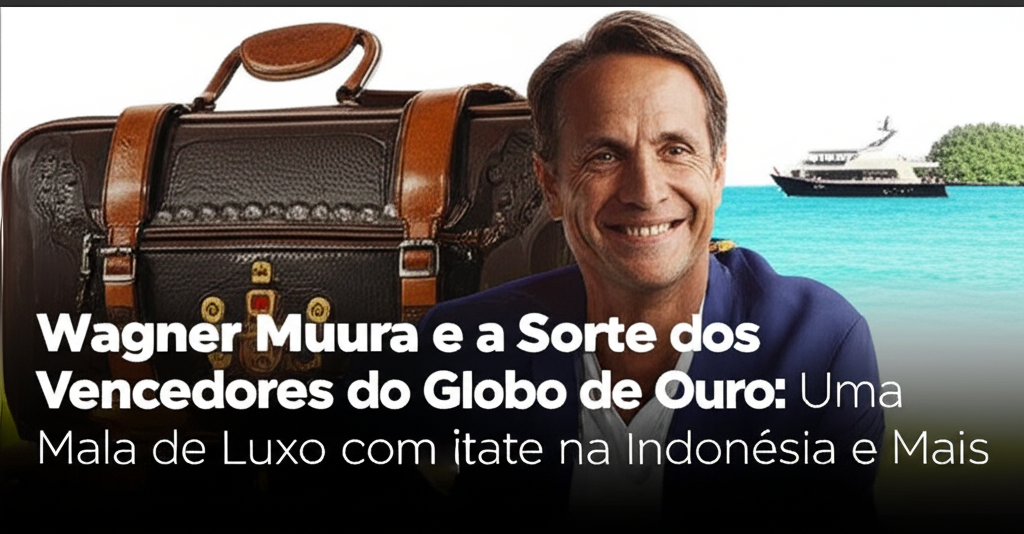 Wagner Moura e a Sorte dos Vencedores do Globo de Ouro: Uma Mala de Luxo com Iate na Indonésia e Mais