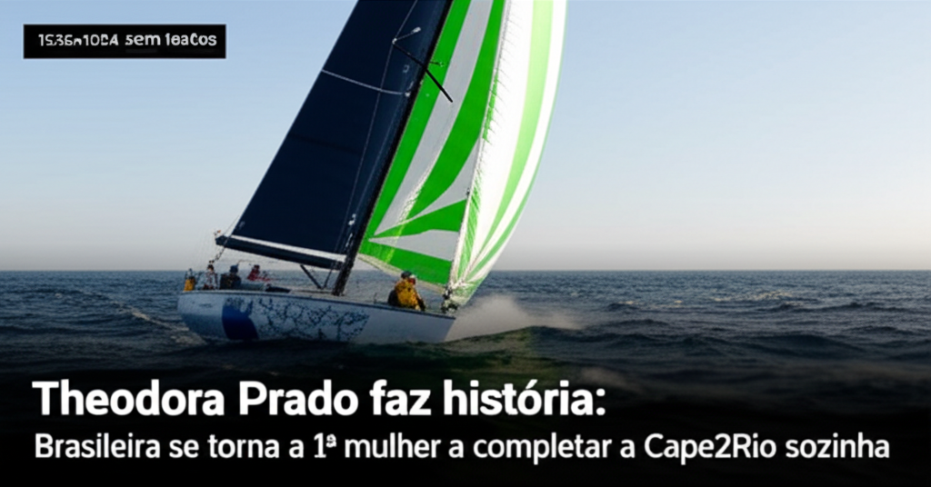Theodora Prado faz história: Brasileira se torna a 1ª mulher a completar a Cape2Rio sozinha